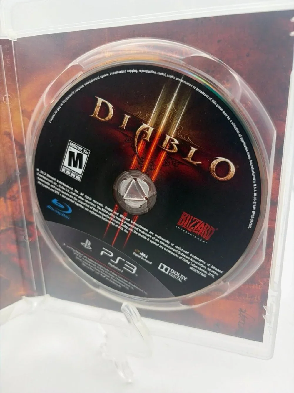 Diablo III (Sony PlayStation 3, 2013) PS3 No Manual Tested Working